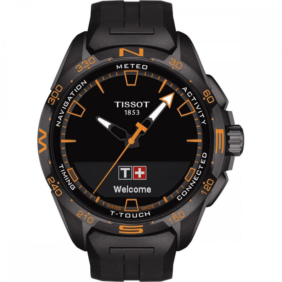 Tissot Men's T-Touch Connect Solar Titanium Watch | Black