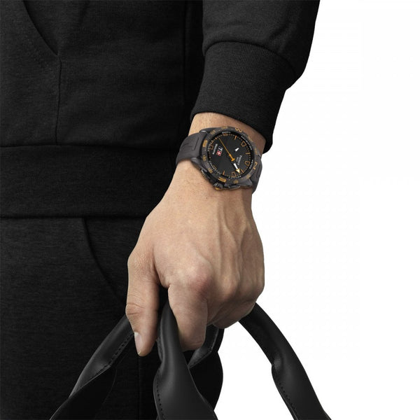 Tissot Men's T-Touch Connect Solar Titanium Watch | Black