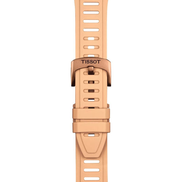 Tissot T-TOUCH Connect Sport 44mm Beige Strap Watch