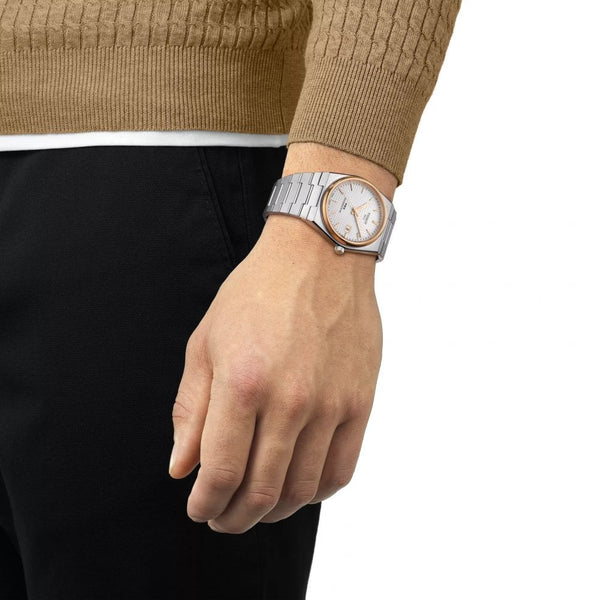 Tissot Men's Two Tone 40mm PRX Powermatic Watch