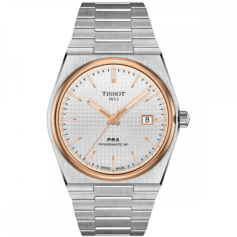 Tissot Men's Two Tone 40mm PRX Powermatic Watch