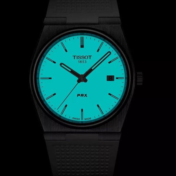 Tissot Men's White Strap 40mm Quartz PRX