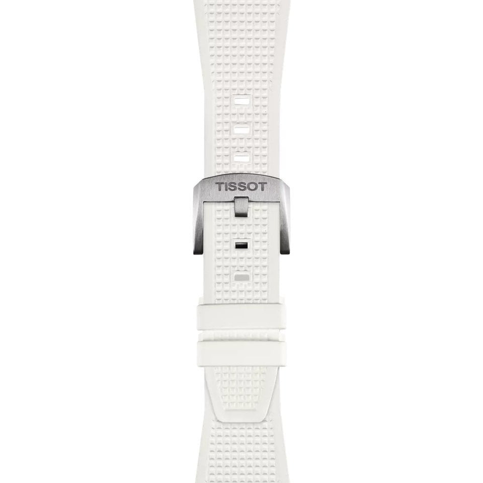 Tissot Men's White Strap 40mm Quartz PRX