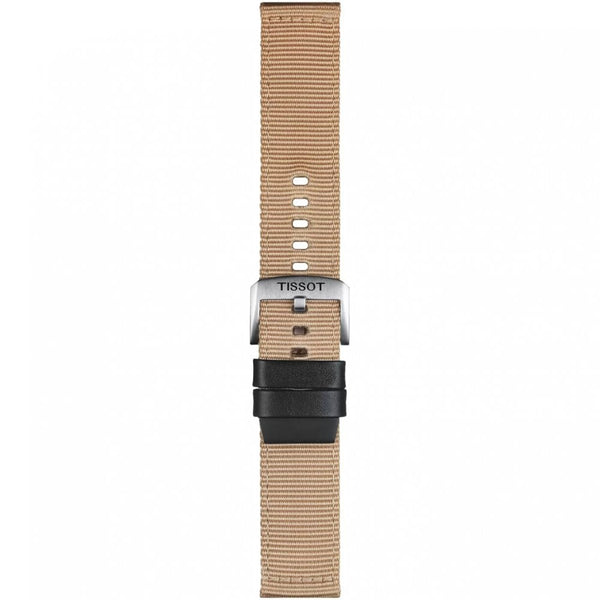 Tissot Official Beige Fabric Strap 22mm