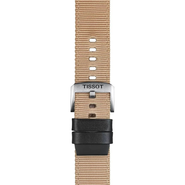 Tissot Official Beige Fabric Strap 22mm