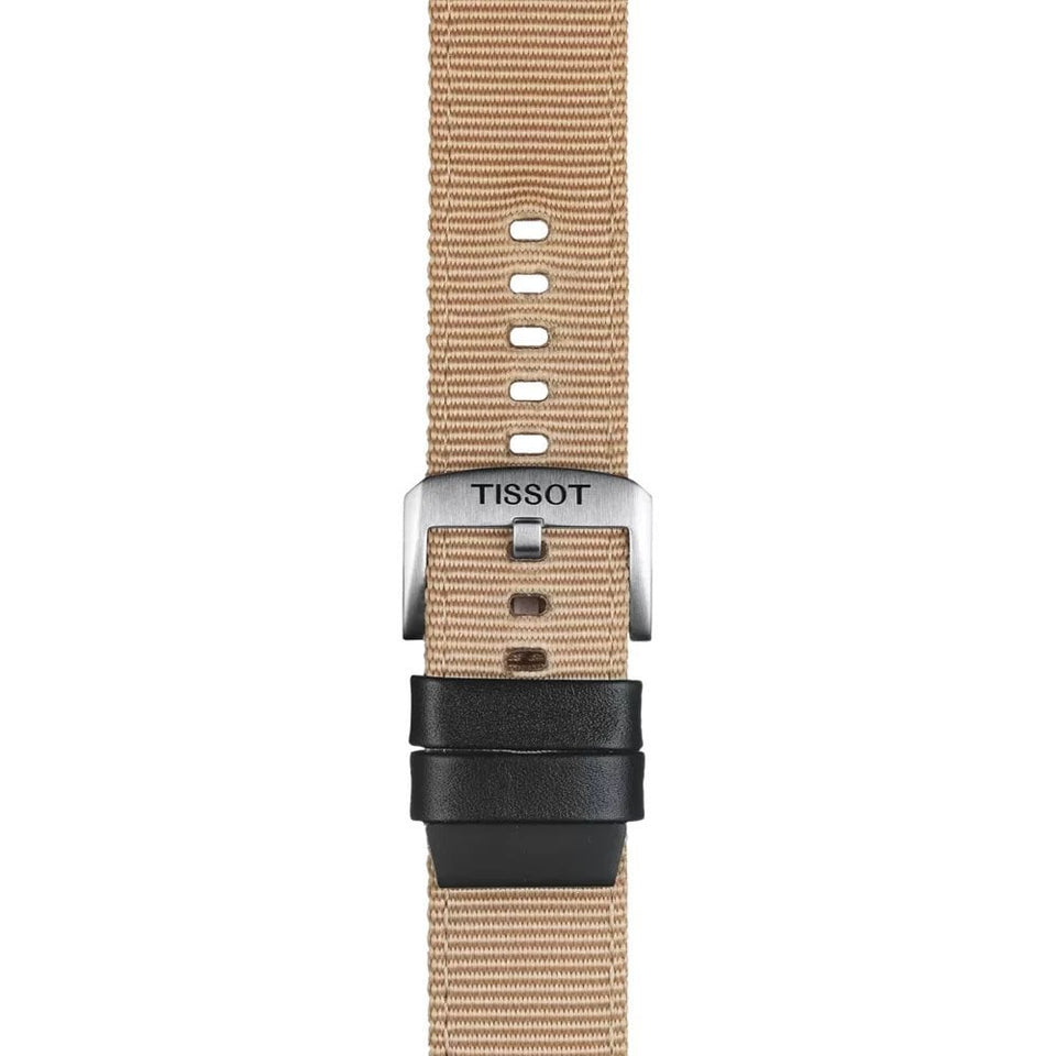 Tissot Official Beige Fabric Strap 22mm
