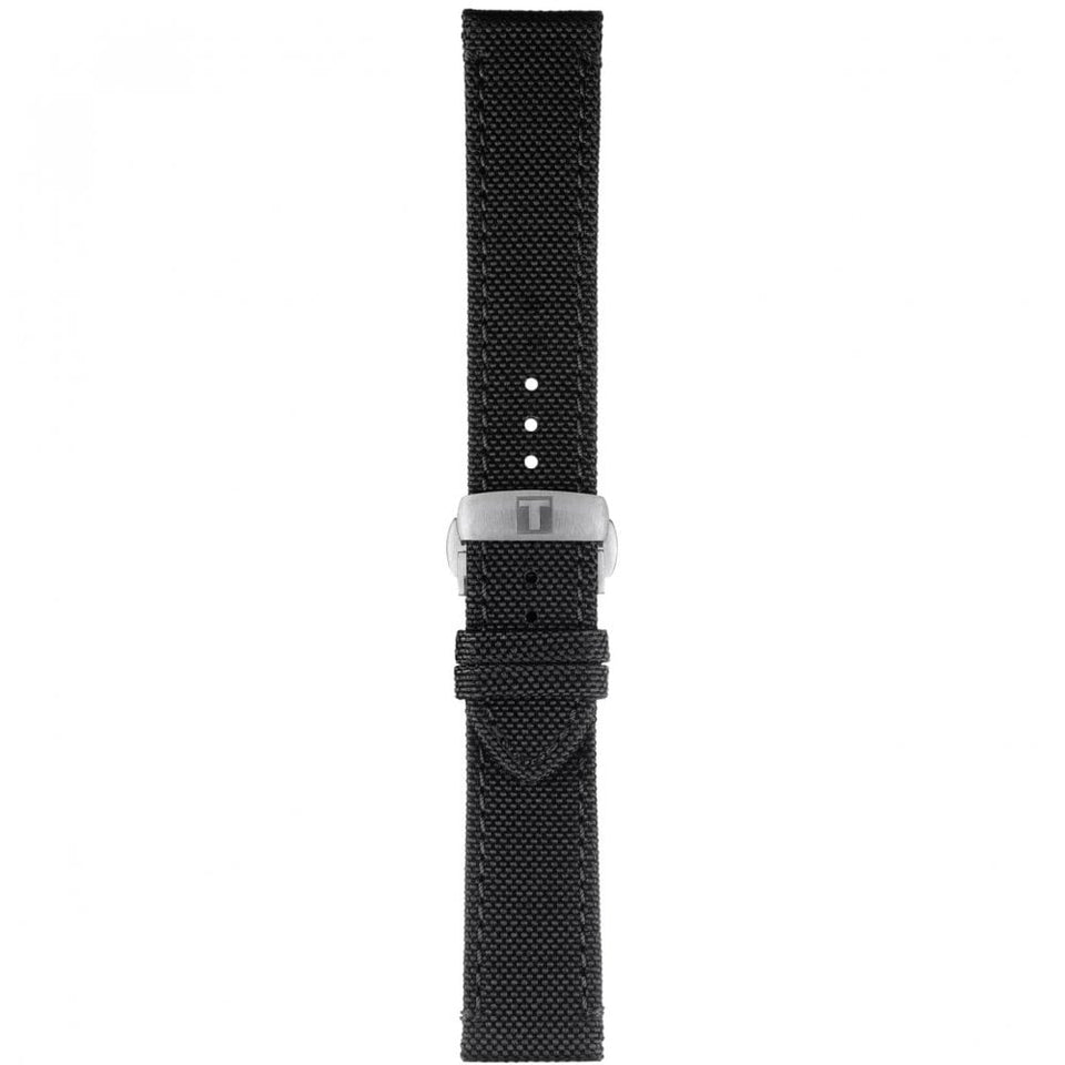 Tissot Official Black Fabric Strap 21mm