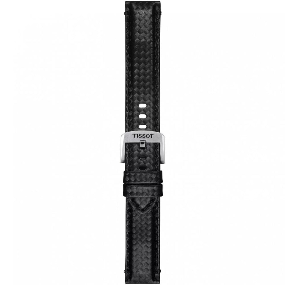 Tissot Official Black Fabric Strap Watch 20mm