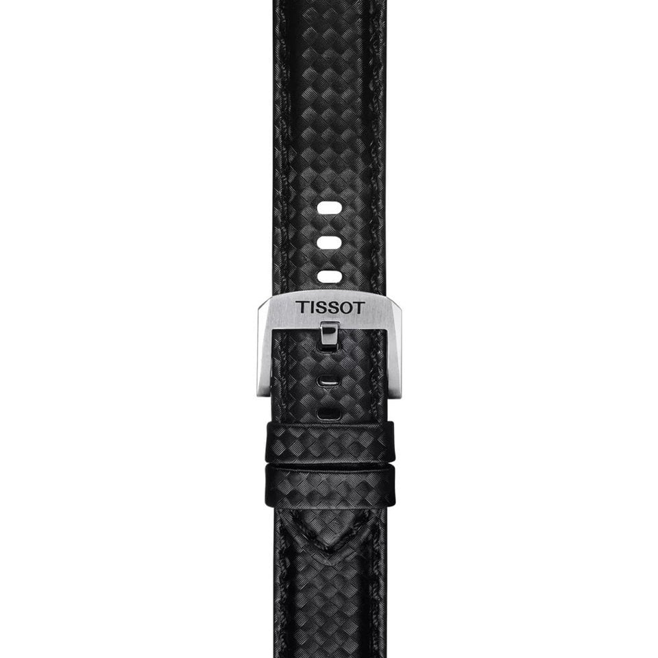Tissot Official Black Fabric Strap Watch 20mm