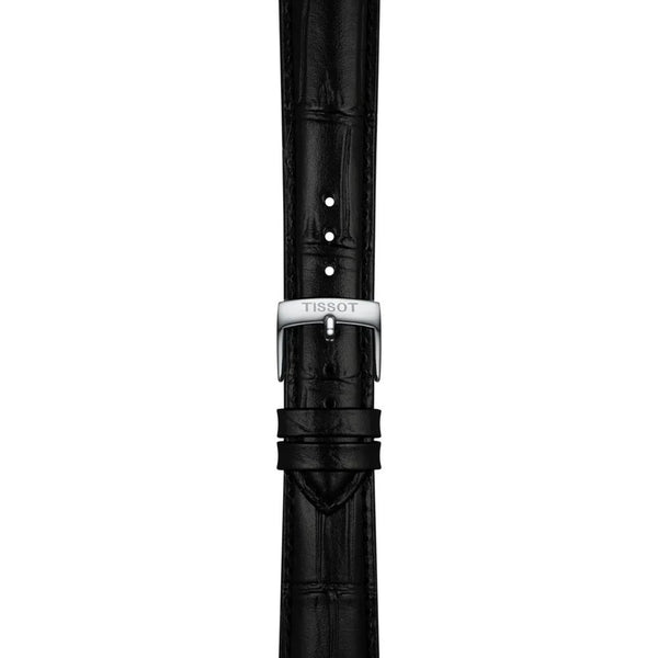 Tissot Official Black Leather Strap 18mm