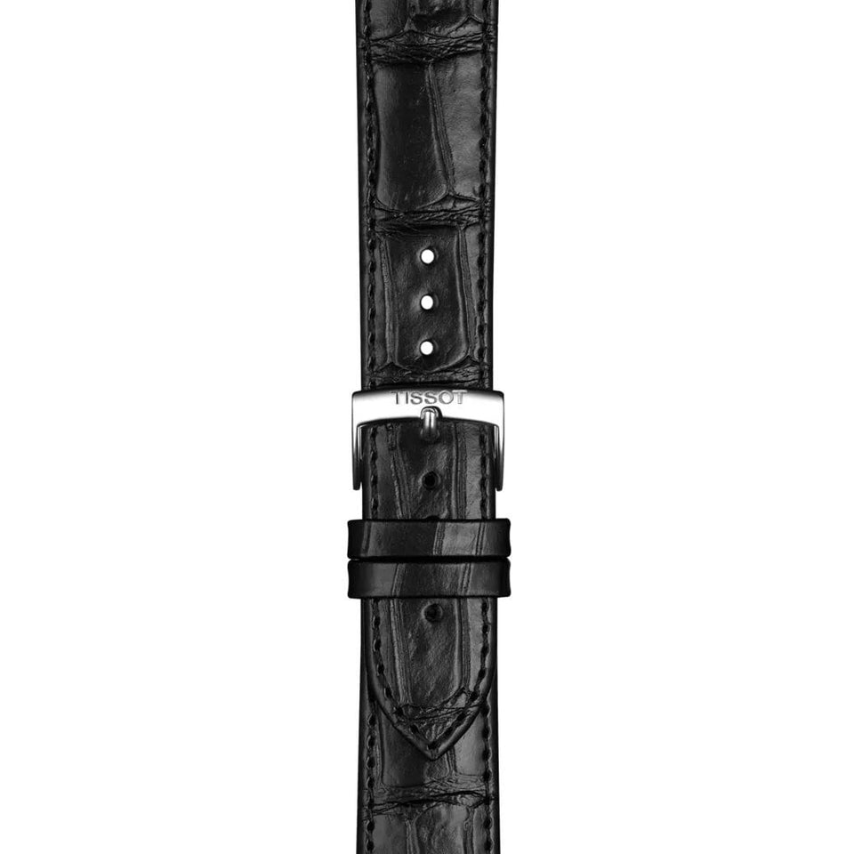 Tissot Official Black Leather Strap 20mm