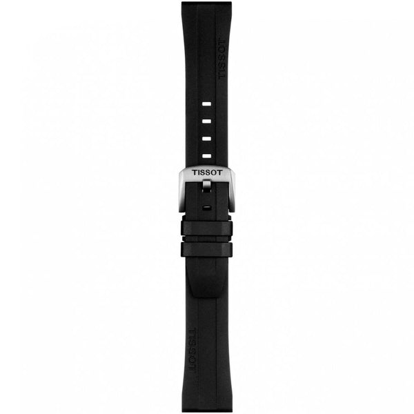 Tissot Official Black Rubber Strap 20mm