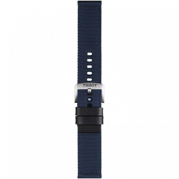 Tissot Official Blue Fabric Strap 22mm