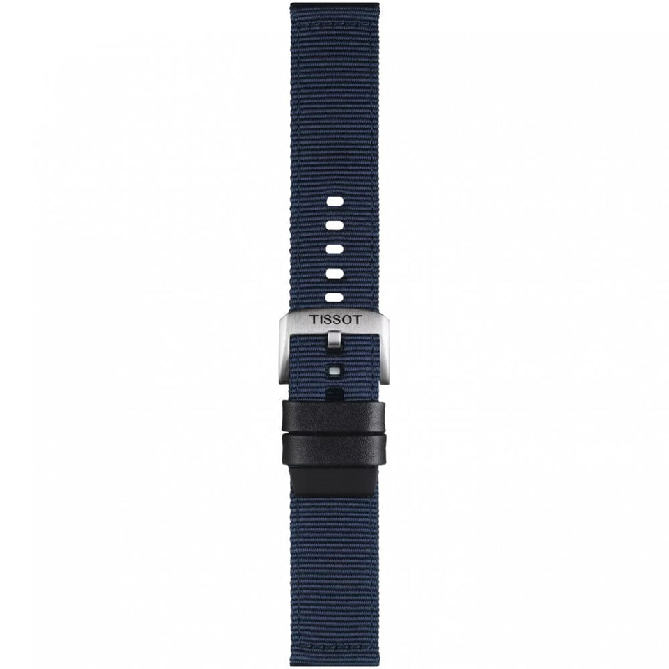 Tissot Official Blue Fabric Strap 22mm