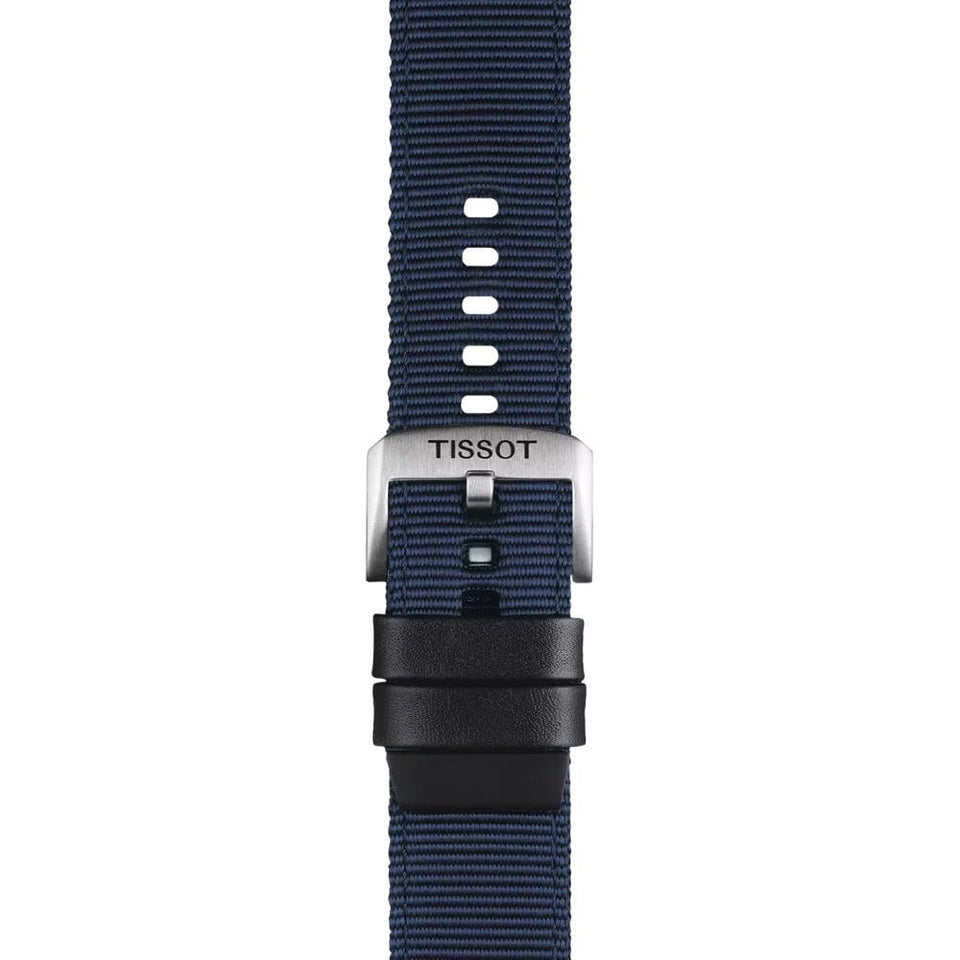 Tissot Official Blue Fabric Strap 22mm