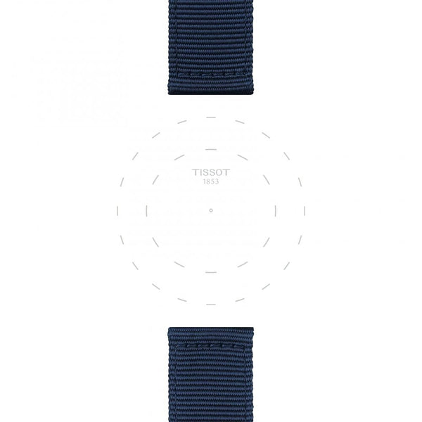 Tissot Official Blue Fabric Strap 22mm