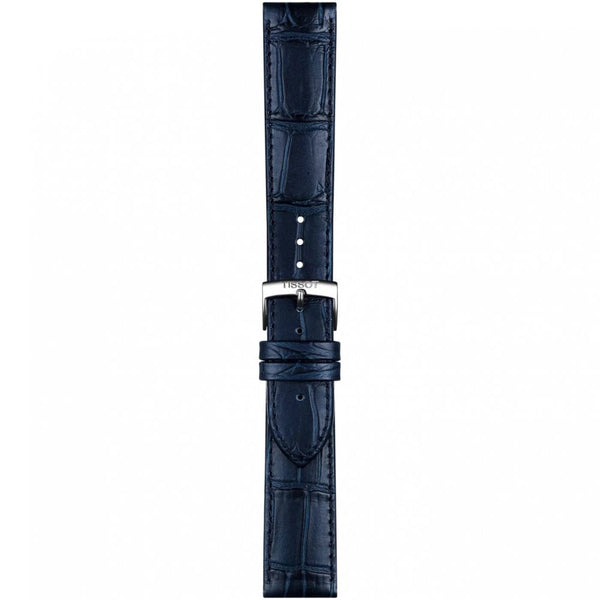 Tissot Official Blue Leather Strap 20mm