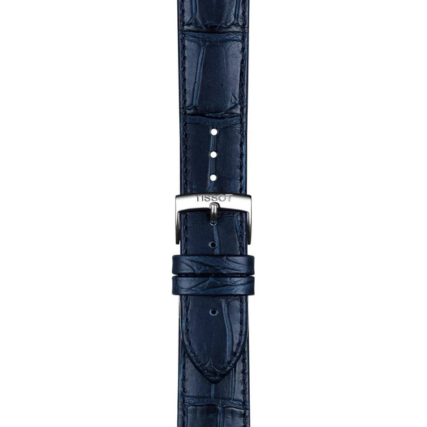 Tissot Official Blue Leather Strap 20mm