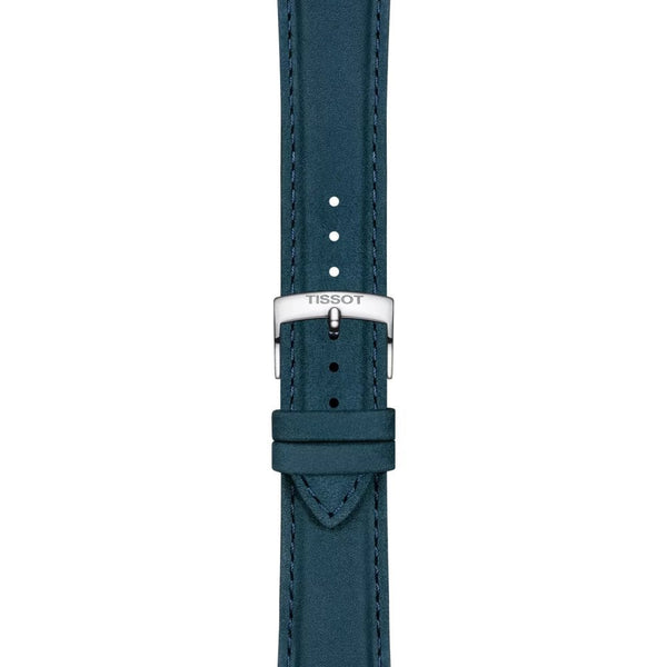 Tissot Official Blue Leather Strap 21mm