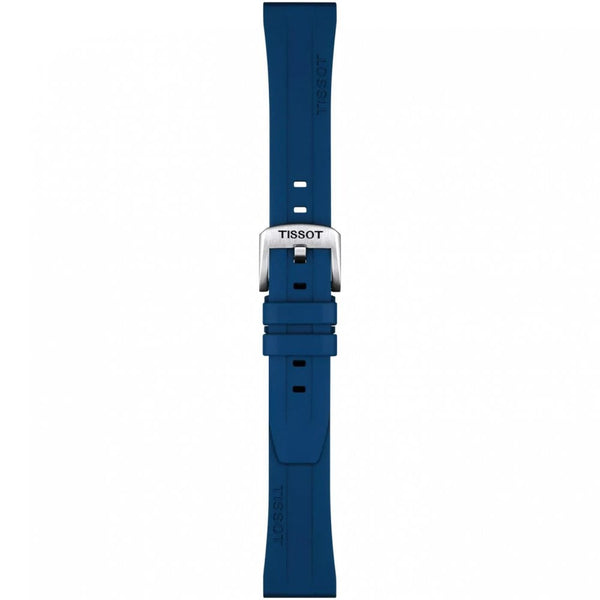 Tissot Official Blue Rubber Strap 20mm