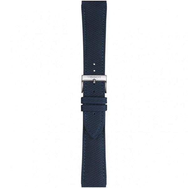 Tissot Official Blue Textile Strap 22mm