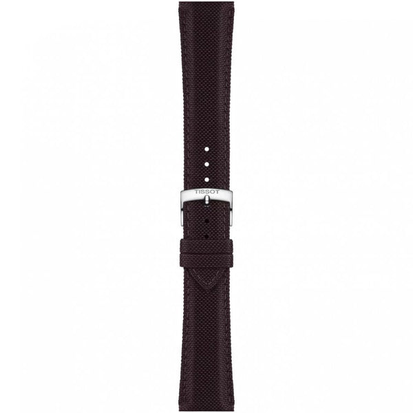 Tissot Official Brown Fabric Strap 21mm