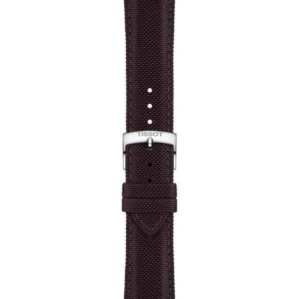 Tissot Official Brown Fabric Strap 21mm