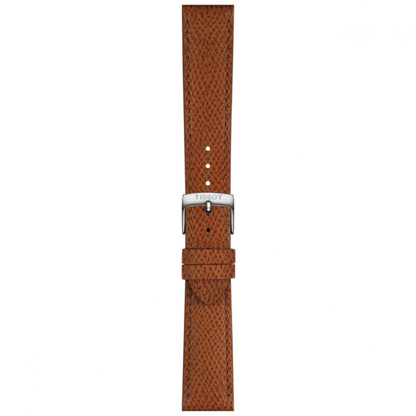 Tissot Official Brown Leather Strap 18mm
