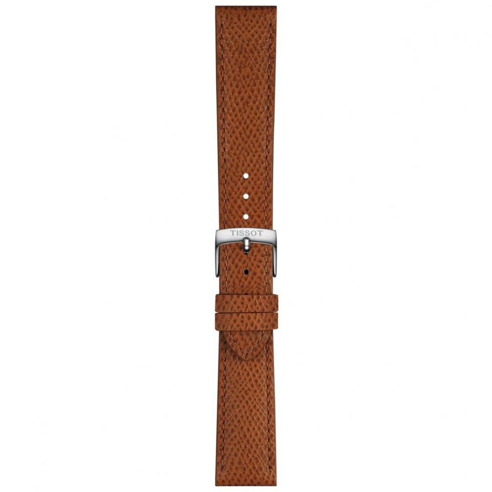Tissot Official Brown Leather Strap 18mm