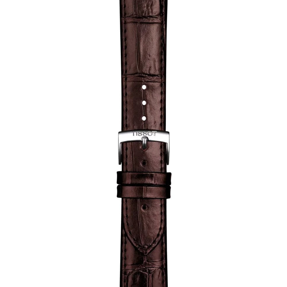 Tissot Official Brown Leather Strap 20mm