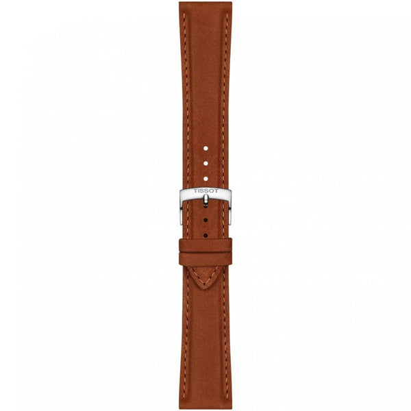 Tissot Official Camel Brown Leather Strap 21mm