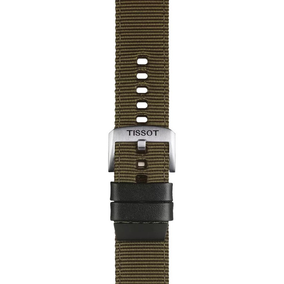 Tissot Official Khaki Fabric Strap 22mm