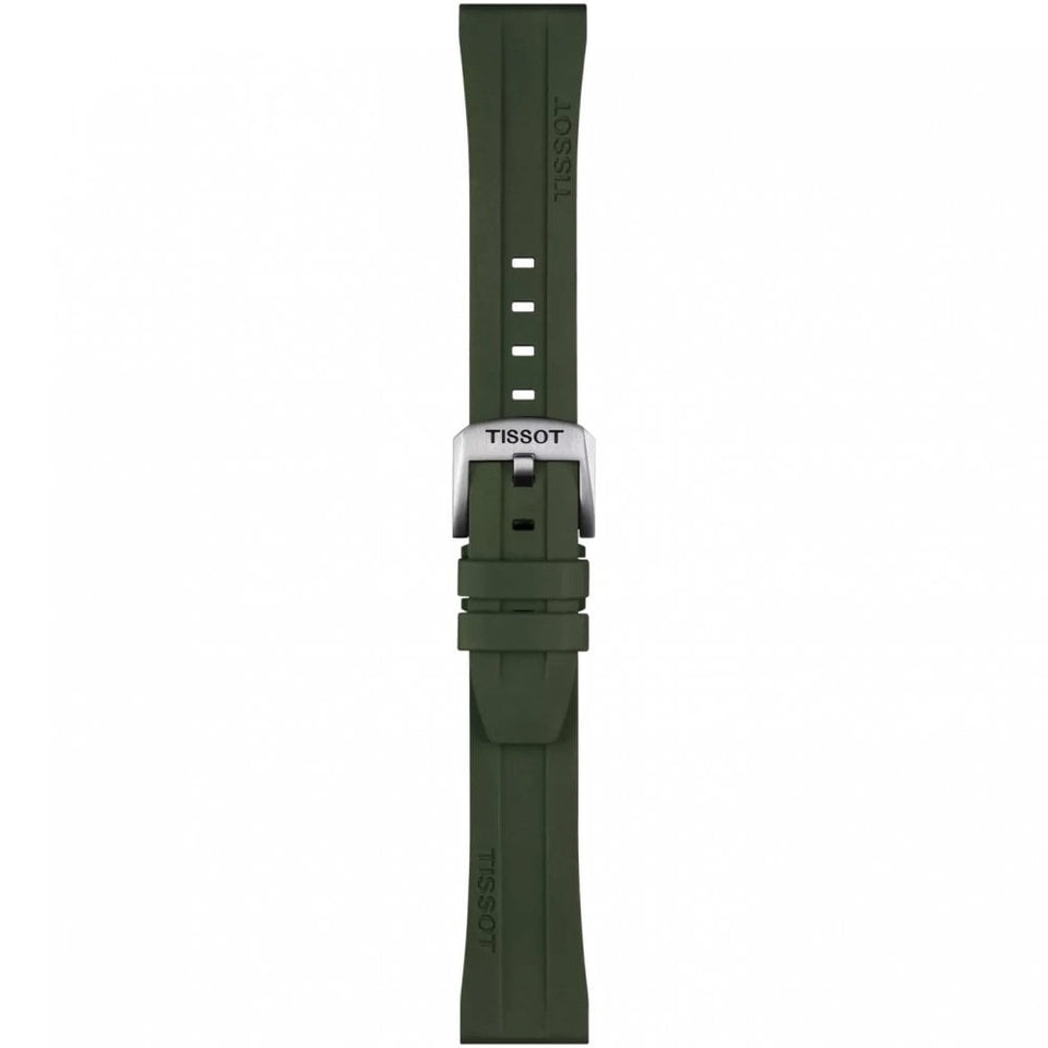 Tissot Official Khaki Rubber Strap 20mm