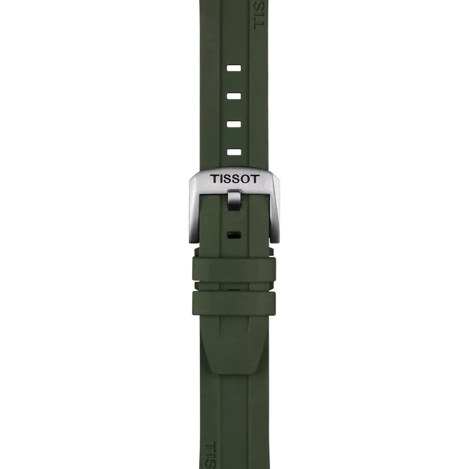 Tissot Official Khaki Rubber Strap 20mm