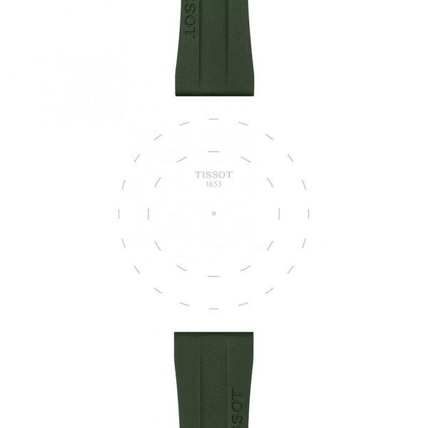 Tissot Official Khaki Rubber Strap 20mm