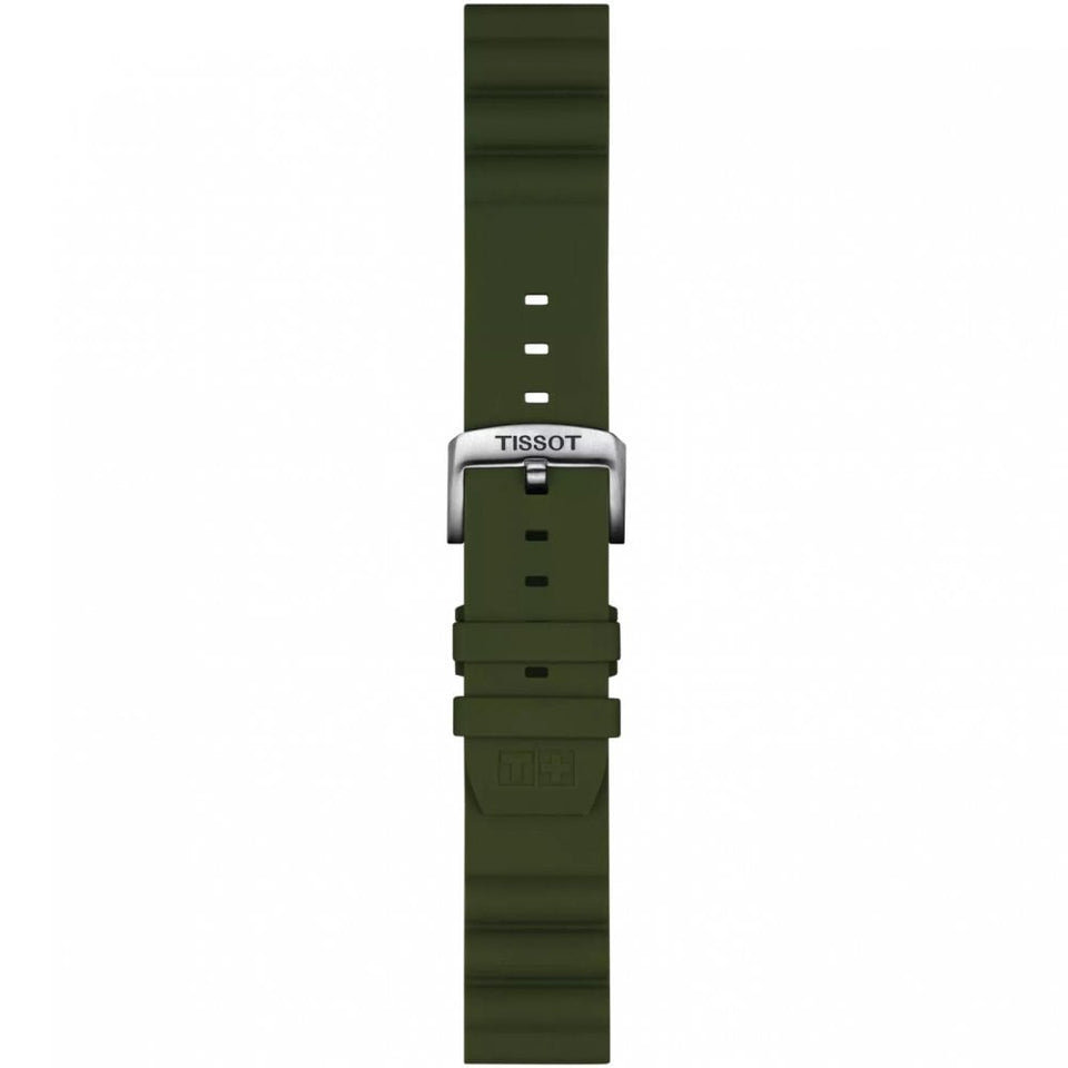 Tissot Official Khaki Silicone Strap 22mm