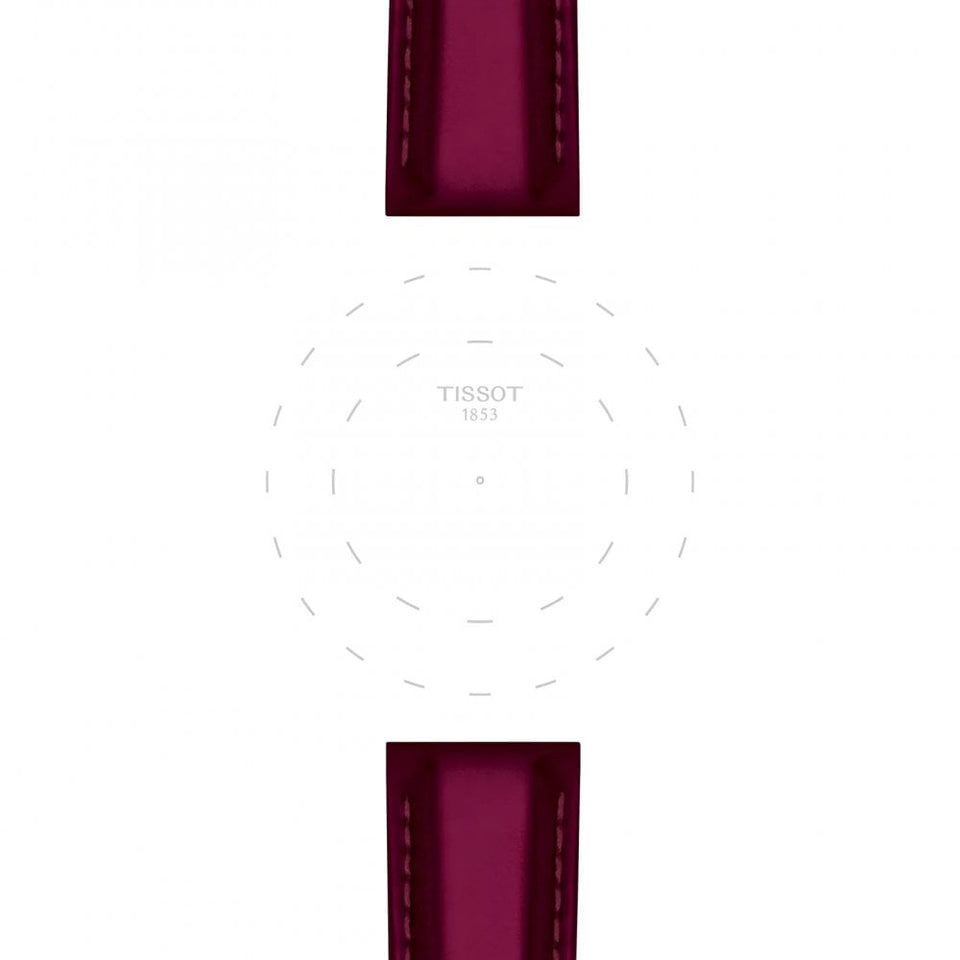 Tissot Official Red Synthetic Strap 18mm