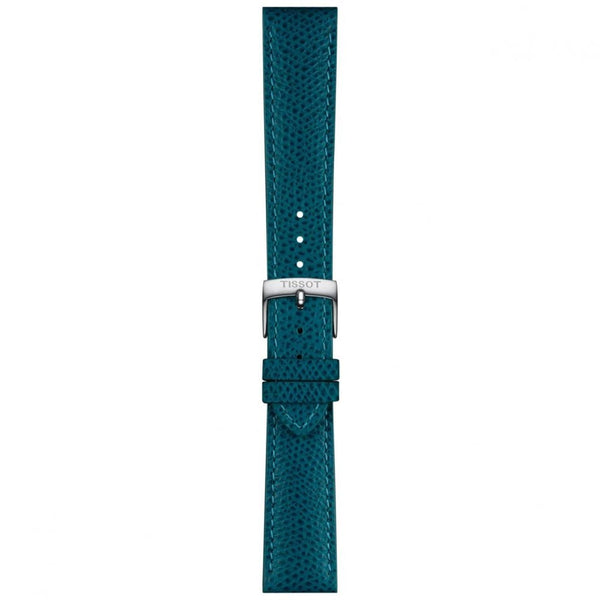 Tissot Official Turquoise Leather Strap 18mm