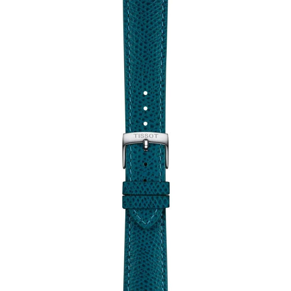 Tissot Official Turquoise Leather Strap 18mm