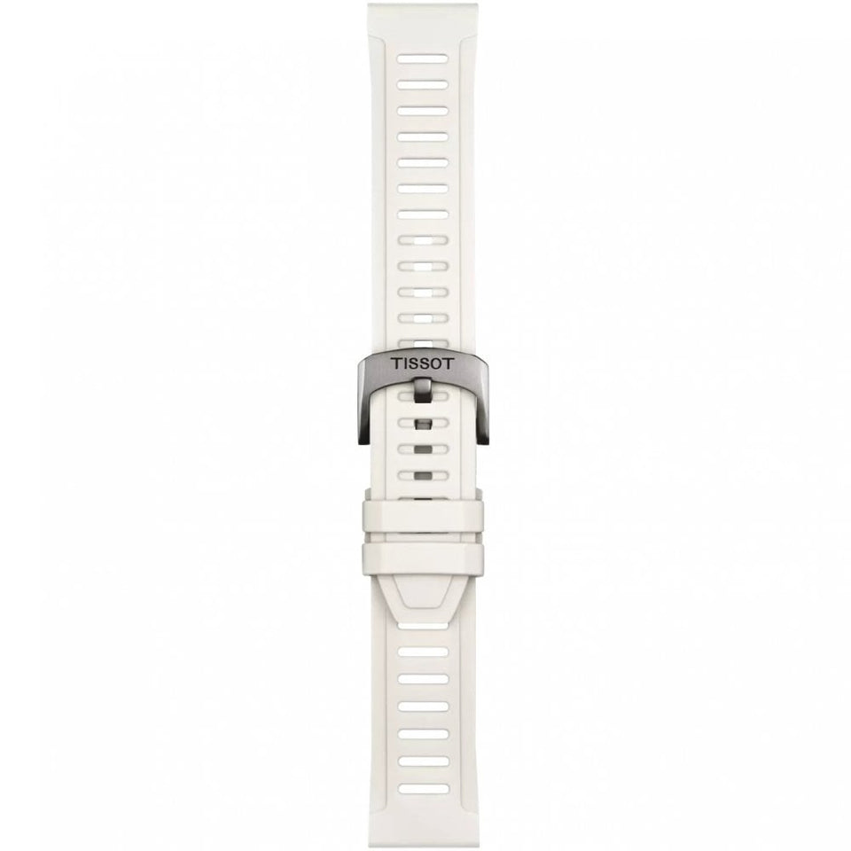 Tissot Official White Silicone Strap 21mm