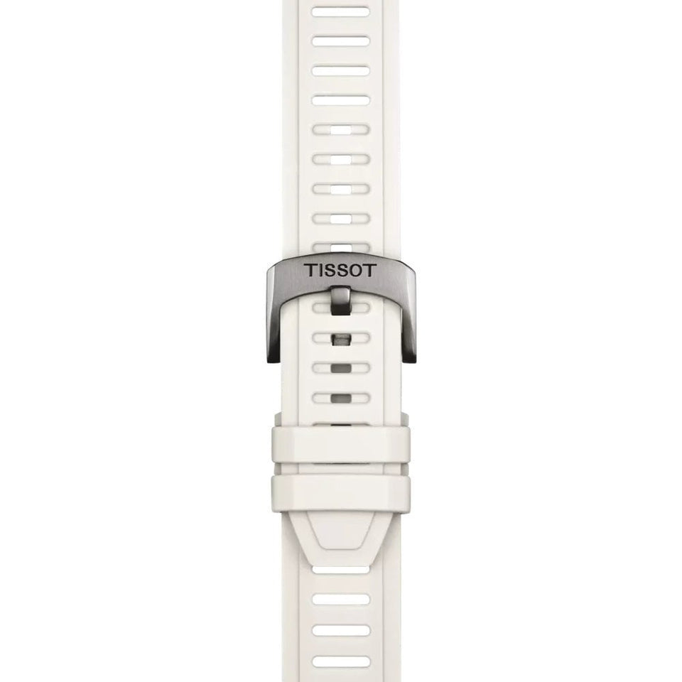 Tissot Official White Silicone Strap 21mm