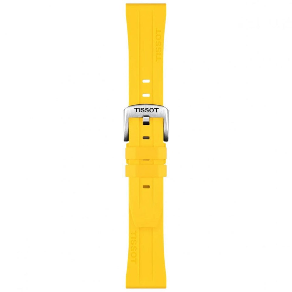 Tissot Official Yellow Silicone Strap 20mm