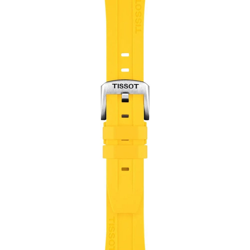 Tissot Official Yellow Silicone Strap 20mm