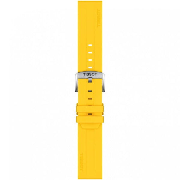 Tissot Official Yellow Silicone Strap 22mm