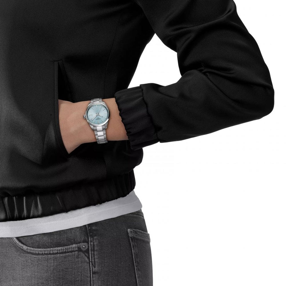 Tissot PR 100 34mm Blue Dial Watch