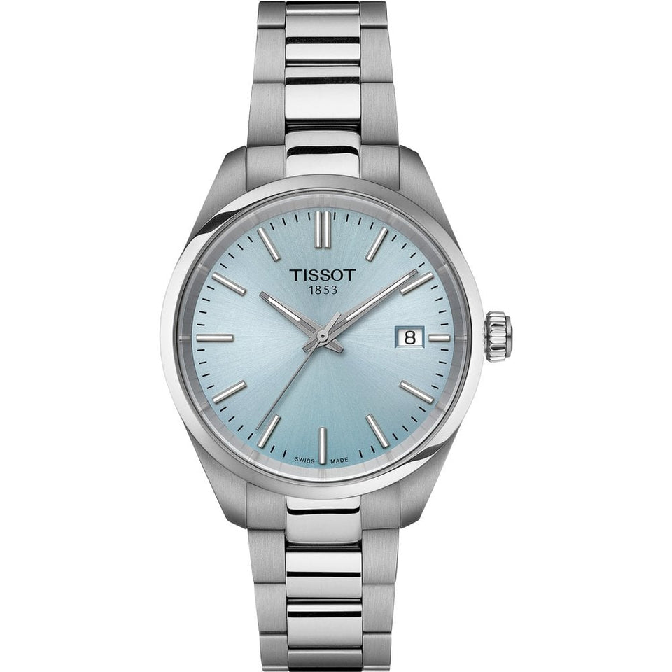 Tissot PR 100 34mm Blue Dial Watch