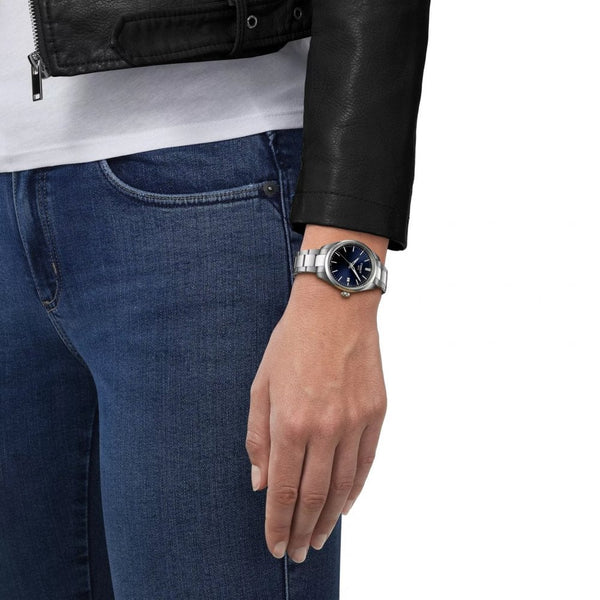 Tissot PR 100 34mm Dark Blue Dial Watch