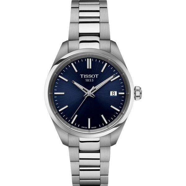 Tissot PR 100 34mm Dark Blue Dial Watch