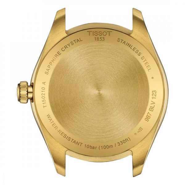 Tissot PR 100 34mm Gold Dial Watch