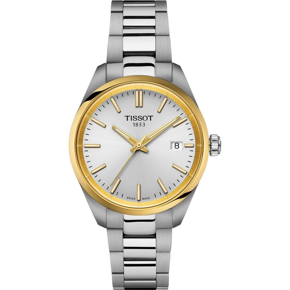 Tissot PR 100 34mm Silver Dial Watch